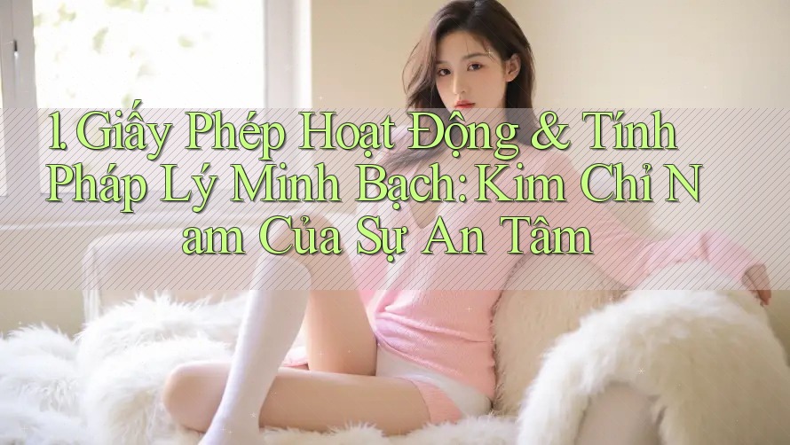 1. Giấy Phép Hoạt Động & Tính Pháp Lý Minh Bạch: Kim Chỉ Nam Của Sự An Tâm