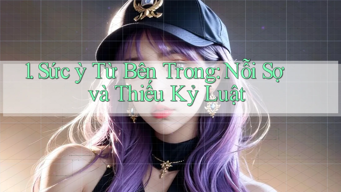 1. Sức ỳ Từ Bên Trong: Nỗi Sợ và Thiếu Kỷ Luật 1. Sức ỳ Từ Bên Trong: Nỗi Sợ và Thiếu Kỷ Luật