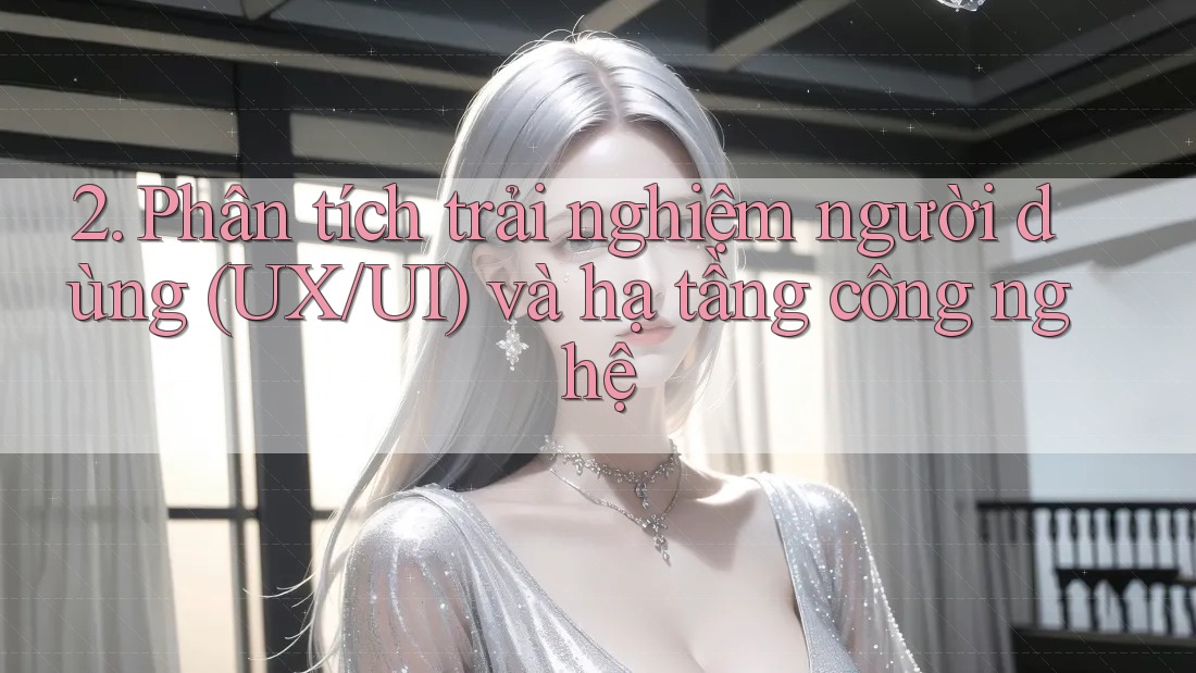 2. Phân tích trải nghiệm người dùng (UX/UI) và hạ tầng công nghệ 2. Phân tích trải nghiệm người dùng (UX/UI) và hạ tầng công nghệ