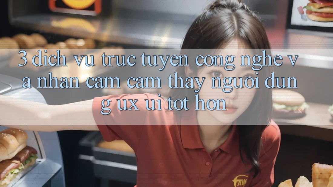 3. Dịch vụ trực tuyến công nghệ và Nhận cảm cảm thấy người dùng (UX/UI) tốt hơn 3. Dịch vụ trực tuyến công nghệ và Nhận cảm cảm thấy người dùng (UX/UI) tốt hơn