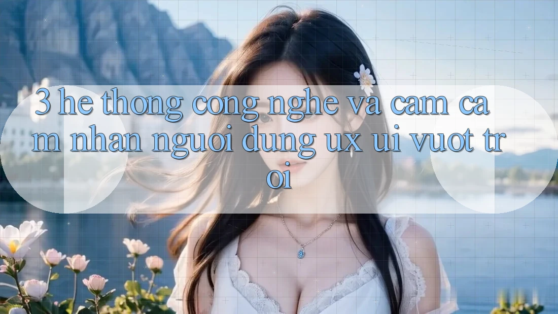 3. Hệ thống công nghệ và Cảm cảm nhận người dùng (UX/UI) vượt trội