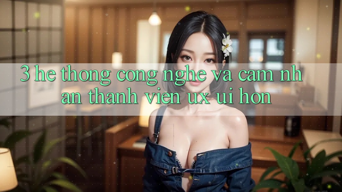 3. Hệ thống công nghệ và Cảm nhận thành viên (UX/UI) hơn 3. Hệ thống công nghệ và Cảm nhận thành viên (UX/UI) hơn