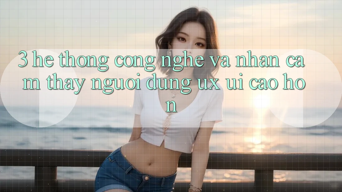 3. Hệ thống công nghệ và Nhận cảm thấy người dùng (UX/UI) cao hơn