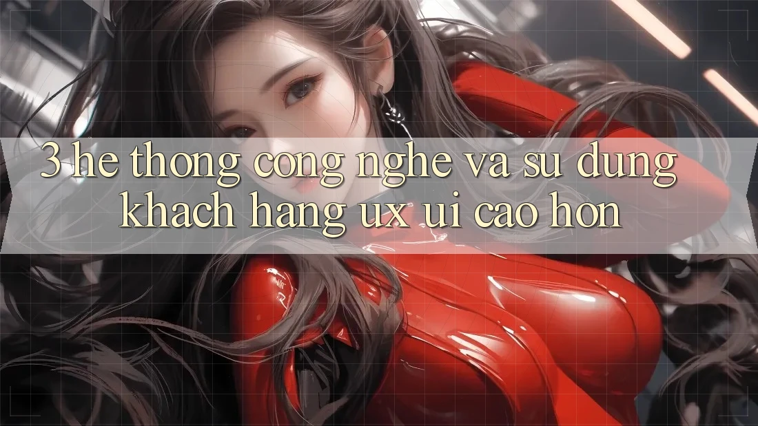3. Hệ thống công nghệ và Sử dụng khách hàng (UX/UI) cao hơn
