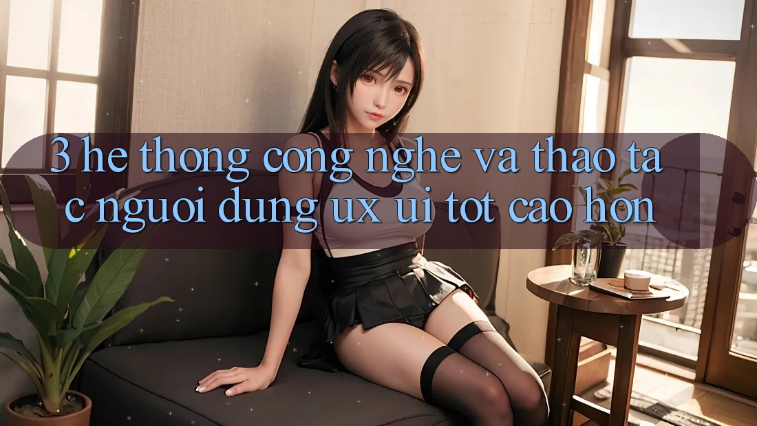 3. Hệ thống công nghệ và Thao tác người dùng (UX/UI) tốt cao hơn