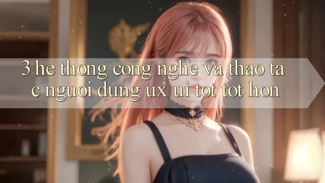 3. Hệ thống công nghệ và Thao tác người dùng (UX/UI) tốt tốt hơn
