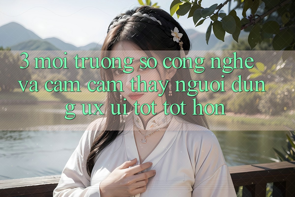 3. Môi trường số công nghệ và Cảm cảm thấy người dùng (UX/UI) tốt tốt hơn