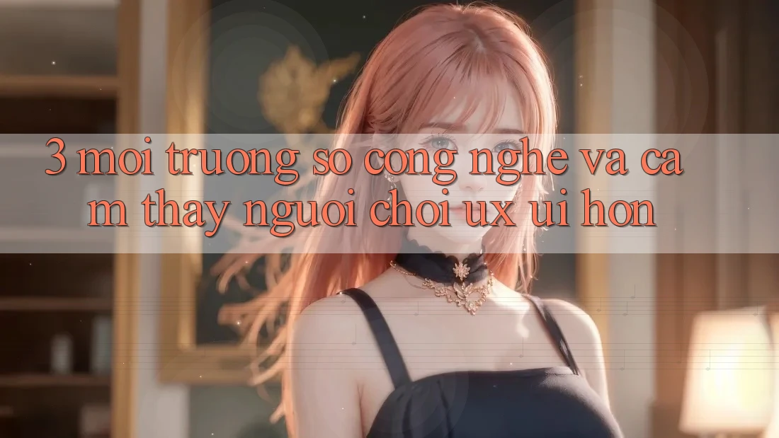 3. Môi trường số công nghệ và Cảm thấy người chơi (UX/UI) hơn