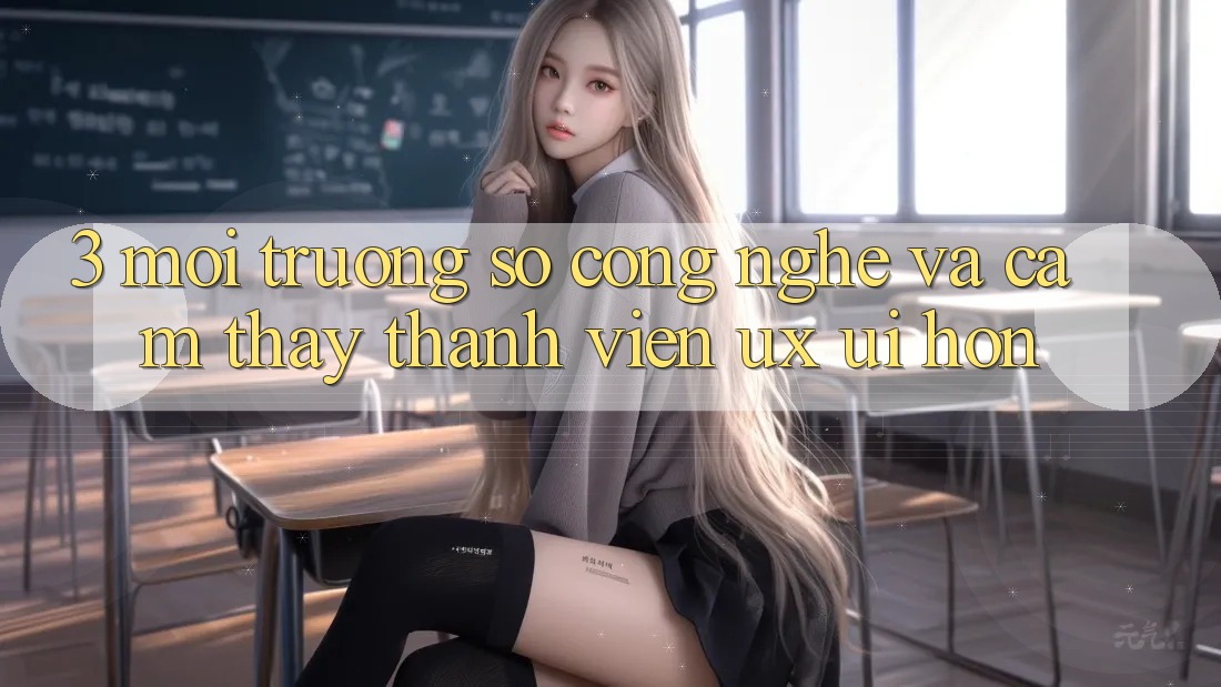 3. Môi trường số công nghệ và Cảm thấy thành viên (UX/UI) hơn