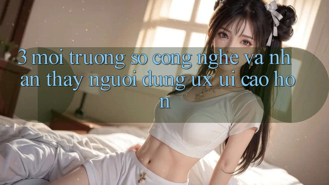 3. Môi trường số công nghệ và Nhận thấy người dùng (UX/UI) cao hơn