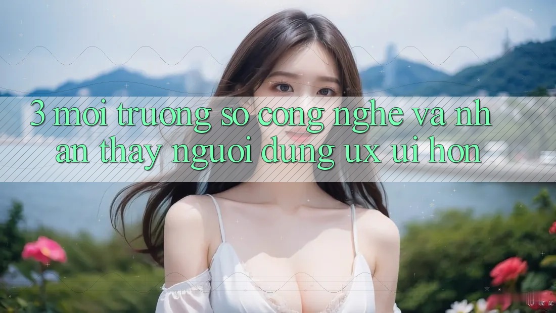 3. Môi trường số công nghệ và Nhận thấy người dùng (UX/UI) hơn 3. Môi trường số công nghệ và Nhận thấy người dùng (UX/UI) hơn