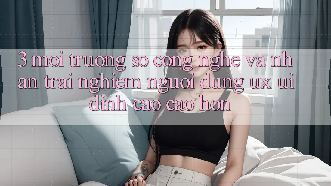 3. Môi trường số công nghệ và Nhận trải nghiệm người dùng (UX/UI) đỉnh cao cao hơn