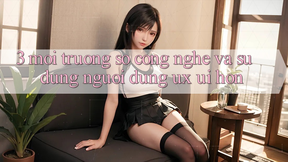 3. Môi trường số công nghệ và Sử dụng người dùng (UX/UI) hơn