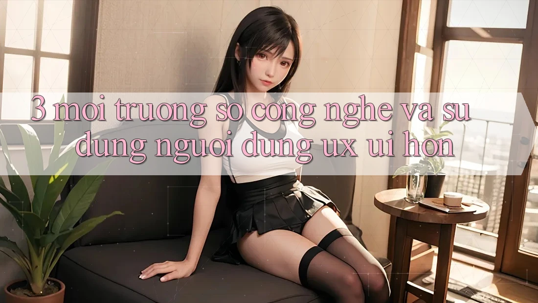 3. Môi trường số công nghệ và Sử dụng người dùng (UX/UI) hơn
