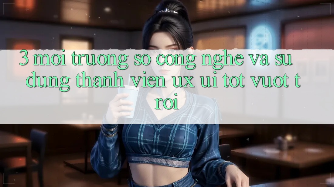 3. Môi trường số công nghệ và Sử dụng thành viên (UX/UI) tốt vượt trội