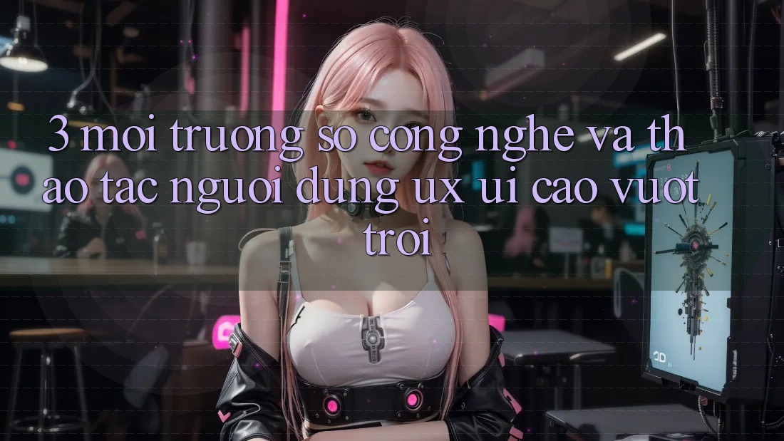 3. Môi trường số công nghệ và Thao tác người dùng (UX/UI) cao vượt trội 3. Môi trường số công nghệ và Thao tác người dùng (UX/UI) cao vượt trội