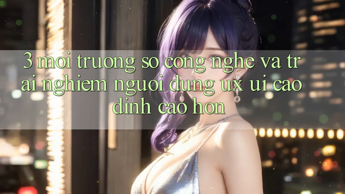 3. Môi trường số công nghệ và Trải nghiệm người dùng (UX/UI) cao đỉnh cao hơn 3. Môi trường số công nghệ và Trải nghiệm người dùng (UX/UI) cao đỉnh cao hơn