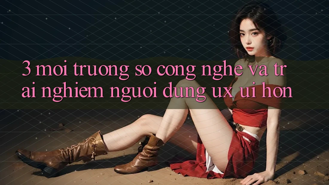 3. Môi trường số công nghệ và Trải nghiệm người dùng (UX/UI) hơn 3. Môi trường số công nghệ và Trải nghiệm người dùng (UX/UI) hơn