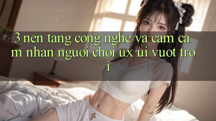 3. Nền tảng công nghệ và Cảm cảm nhận người chơi (UX/UI) vượt trội 3. Nền tảng công nghệ và Cảm cảm nhận người chơi (UX/UI) vượt trội