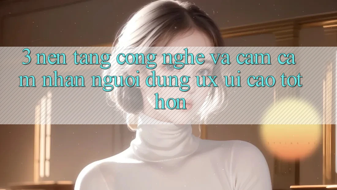 3. Nền tảng công nghệ và Cảm cảm nhận người dùng (UX/UI) cao tốt hơn