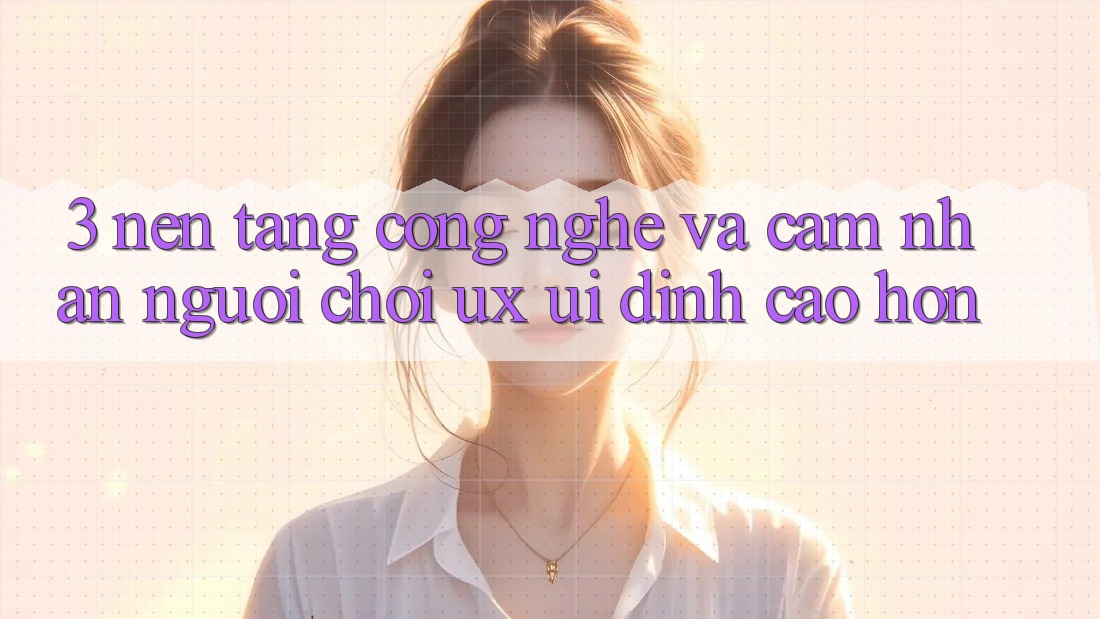 3. Nền tảng công nghệ và Cảm nhận người chơi (UX/UI) đỉnh cao hơn 3. Nền tảng công nghệ và Cảm nhận người chơi (UX/UI) đỉnh cao hơn