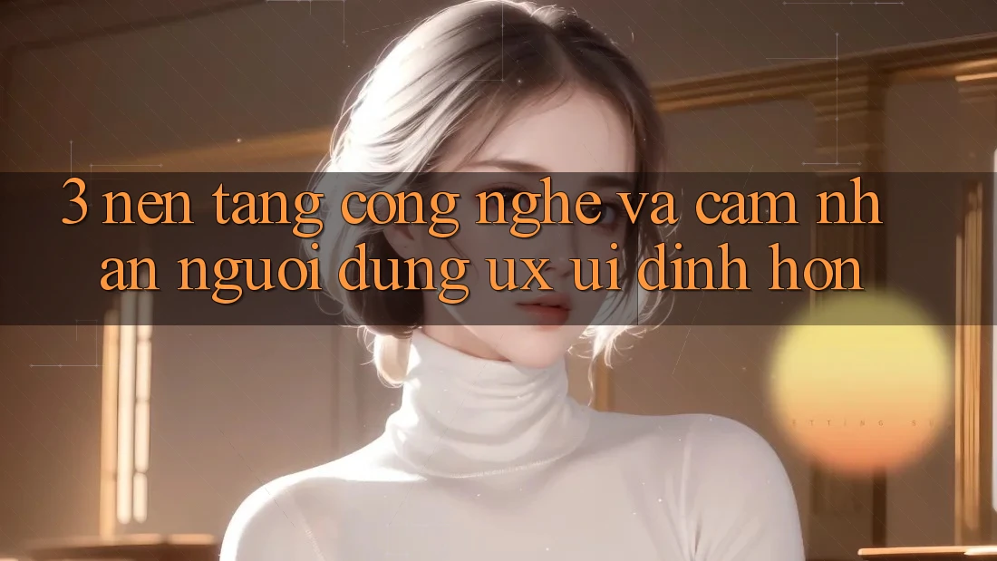 3. Nền tảng công nghệ và Cảm nhận người dùng (UX/UI) đỉnh hơn
