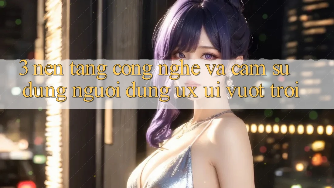 3. Nền tảng công nghệ và Cảm sử dụng người dùng (UX/UI) vượt trội