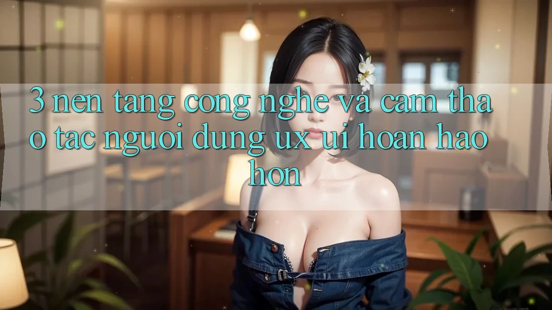 3. Nền tảng công nghệ và Cảm thao tác người dùng (UX/UI) hoàn hảo hơn