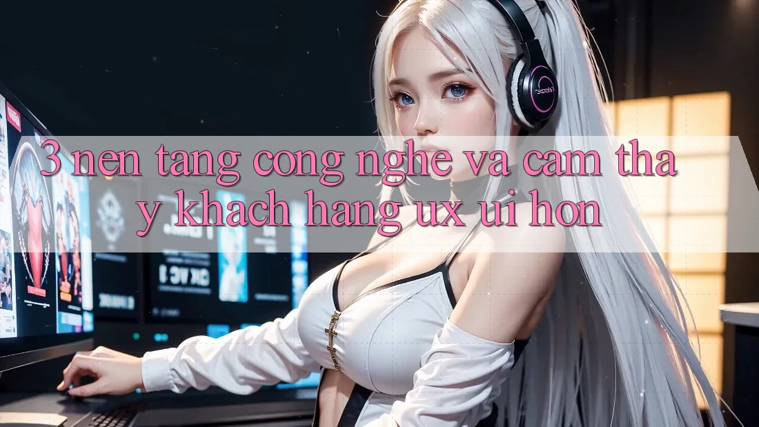 3. Nền tảng công nghệ và Cảm thấy khách hàng (UX/UI) hơn