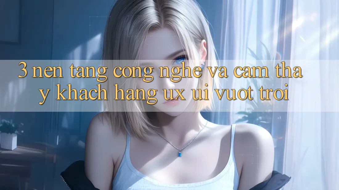 3. Nền tảng công nghệ và Cảm thấy khách hàng (UX/UI) vượt trội 3. Nền tảng công nghệ và Cảm thấy khách hàng (UX/UI) vượt trội