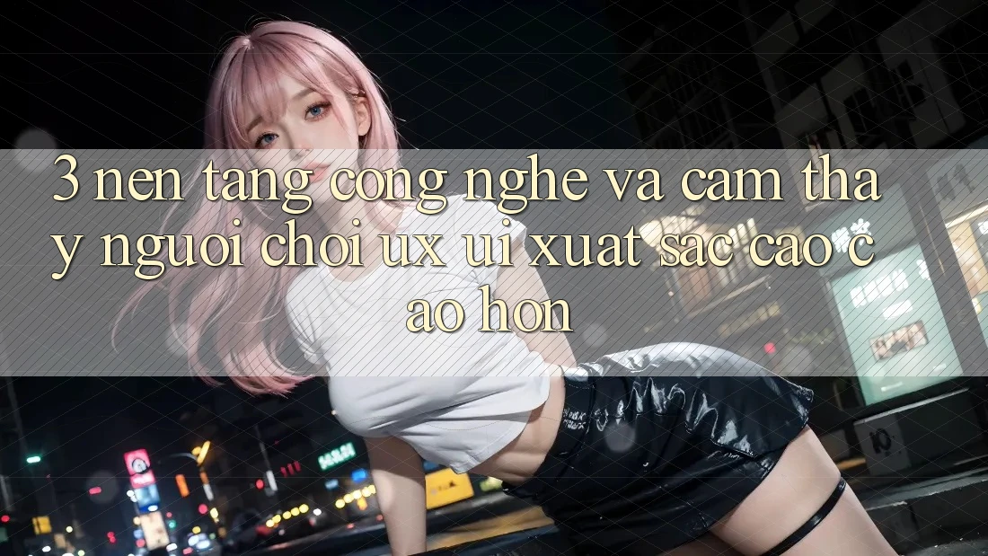 3. Nền tảng công nghệ và Cảm thấy người chơi (UX/UI) xuất sắc cao cao hơn