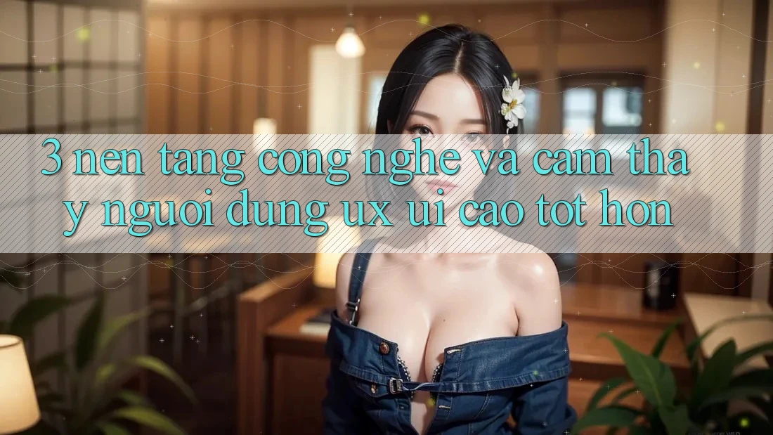 3. Nền tảng công nghệ và Cảm thấy người dùng (UX/UI) cao tốt hơn