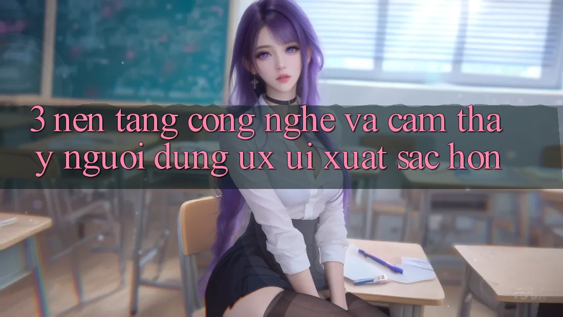 3. Nền tảng công nghệ và Cảm thấy người dùng (UX/UI) xuất sắc hơn