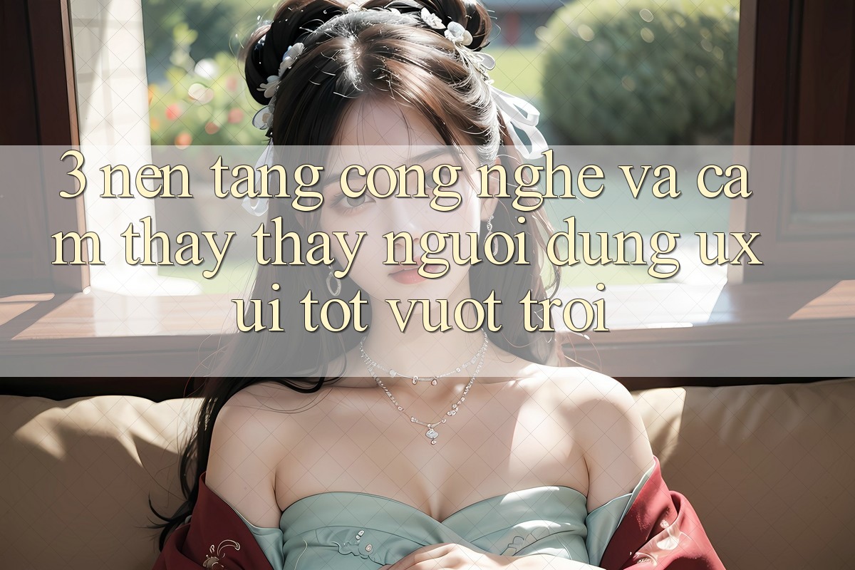 3. Nền tảng công nghệ và Cảm thấy thấy người dùng (UX/UI) tốt vượt trội 3. Nền tảng công nghệ và Cảm thấy thấy người dùng (UX/UI) tốt vượt trội