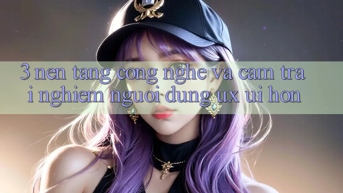 3. Nền tảng công nghệ và Cảm trải nghiệm người dùng (UX/UI) hơn