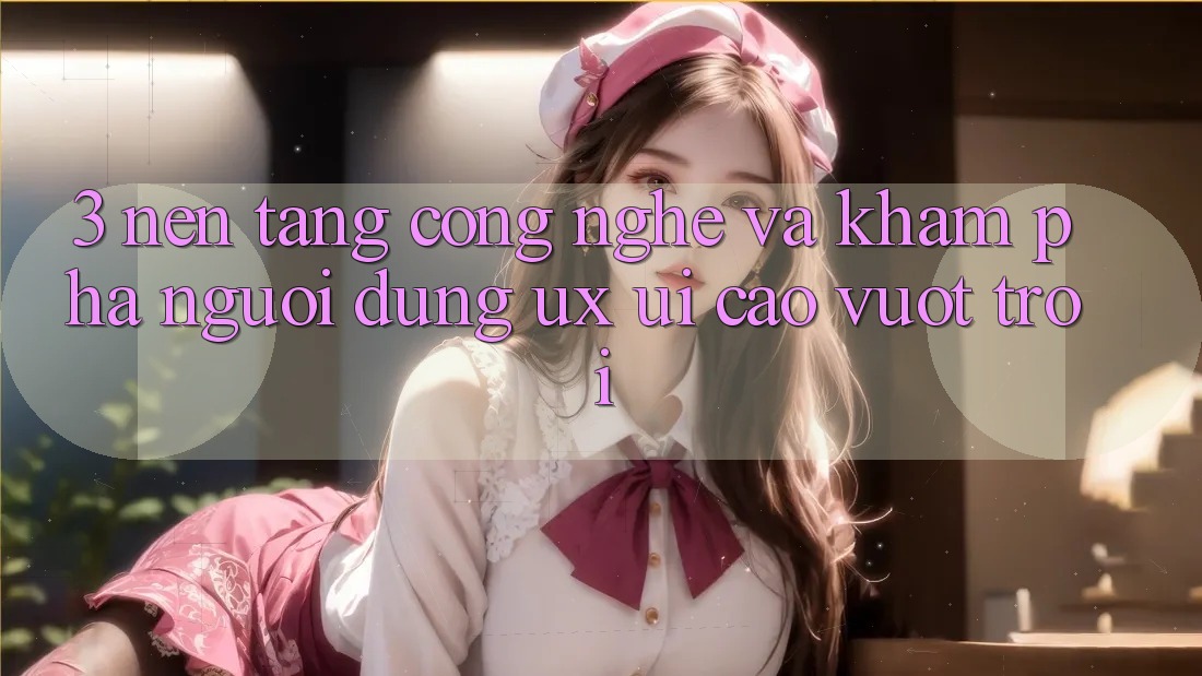 3. Nền tảng công nghệ và Khám phá người dùng (UX/UI) cao vượt trội 3. Nền tảng công nghệ và Khám phá người dùng (UX/UI) cao vượt trội