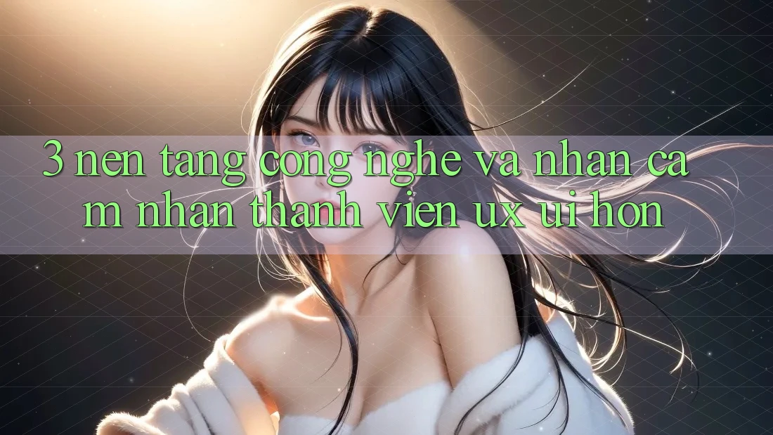 3. Nền tảng công nghệ và Nhận cảm nhận thành viên (UX/UI) hơn