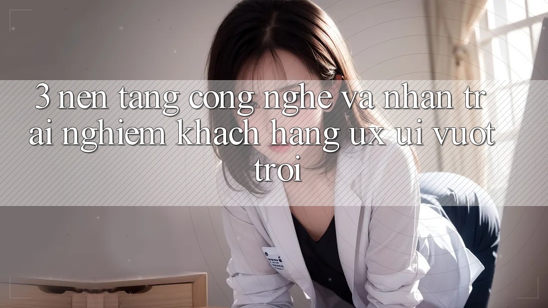 3. Nền tảng công nghệ và Nhận trải nghiệm khách hàng (UX/UI) vượt trội