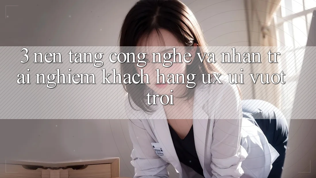 3. Nền tảng công nghệ và Nhận trải nghiệm khách hàng (UX/UI) vượt trội
