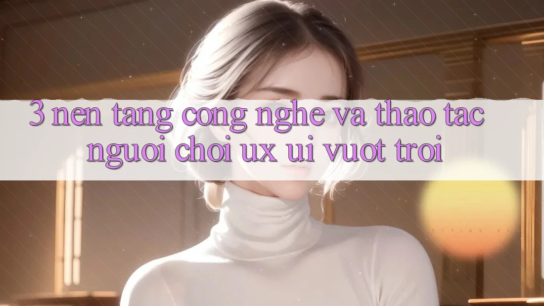 3. Nền tảng công nghệ và Thao tác người chơi (UX/UI) vượt trội
