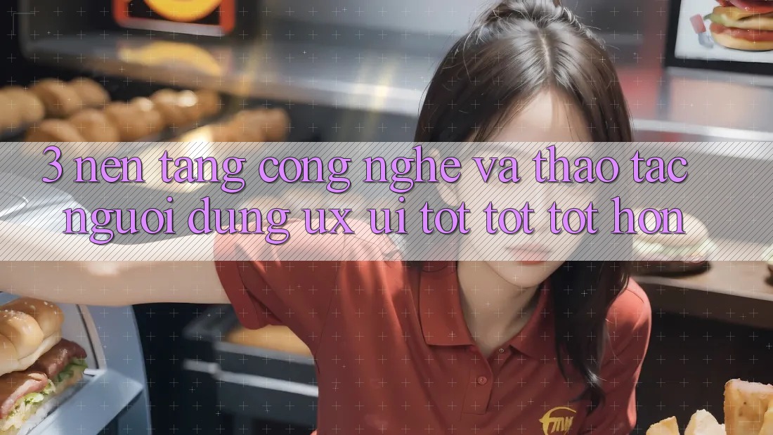 3. Nền tảng công nghệ và Thao tác người dùng (UX/UI) tốt tốt tốt hơn