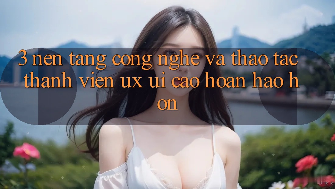 3. Nền tảng công nghệ và Thao tác thành viên (UX/UI) cao hoàn hảo hơn 3. Nền tảng công nghệ và Thao tác thành viên (UX/UI) cao hoàn hảo hơn