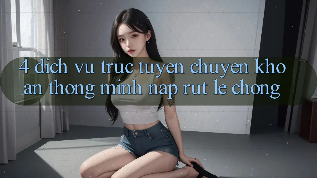 4. Dịch vụ trực tuyến chuyển khoản thông minh, nạp rút lẹ chóng