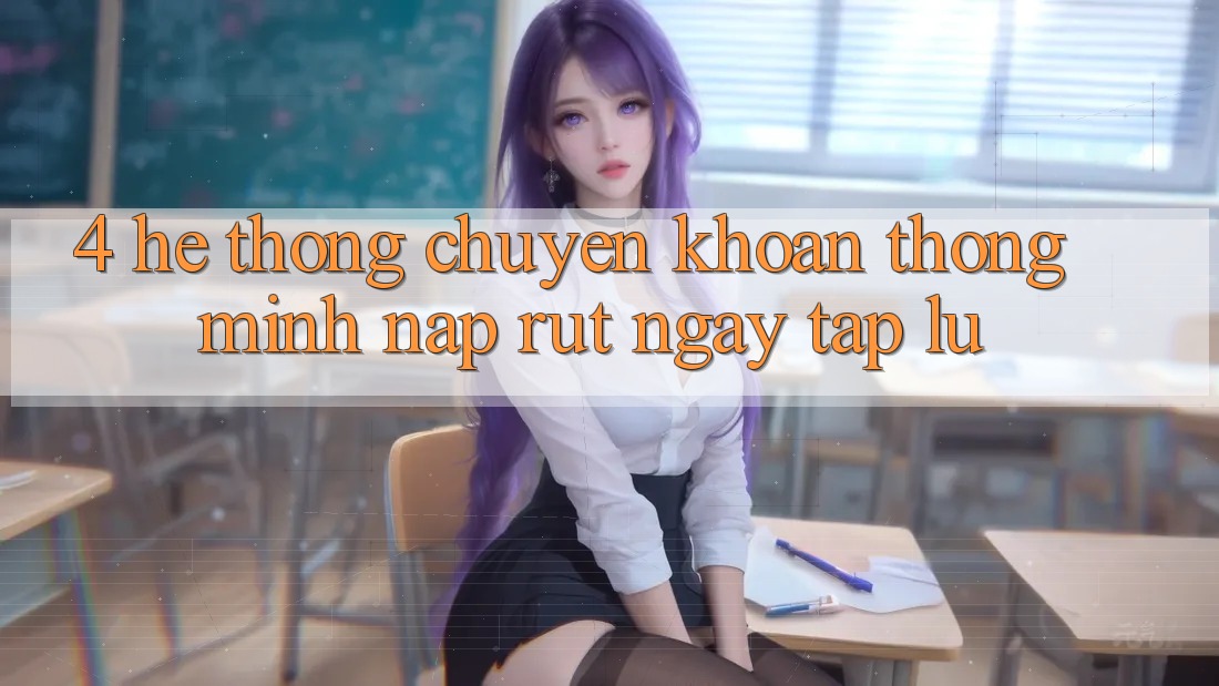 4. Hệ thống chuyển khoản thông minh, nạp rút ngay tắp lự 4. Hệ thống chuyển khoản thông minh, nạp rút ngay tắp lự