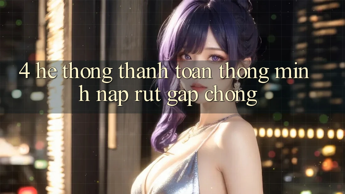 4. Hệ thống thanh toán thông minh, nạp rút gấp chóng