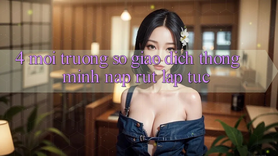 4. Môi trường số giao dịch thông minh, nạp rút lập tức
