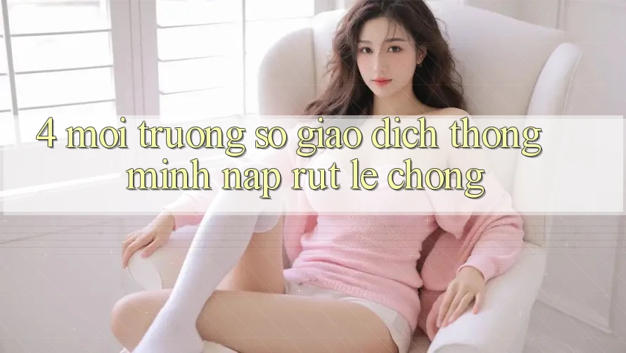 4. Môi trường số giao dịch thông minh, nạp rút lẹ chóng 4. Môi trường số giao dịch thông minh, nạp rút lẹ chóng