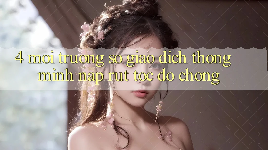 4. Môi trường số giao dịch thông minh, nạp rút tốc độ chóng