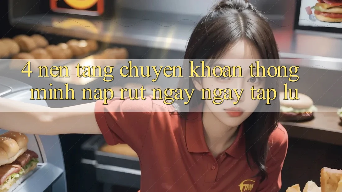 4. Nền tảng chuyển khoản thông minh, nạp rút ngay ngay tắp lự