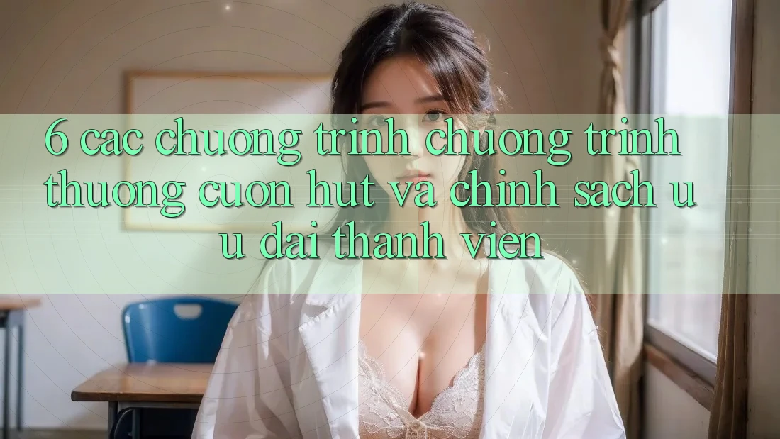 6. Các chương trình chương trình thưởng cuốn hút và chính sách ưu đãi thành viên
